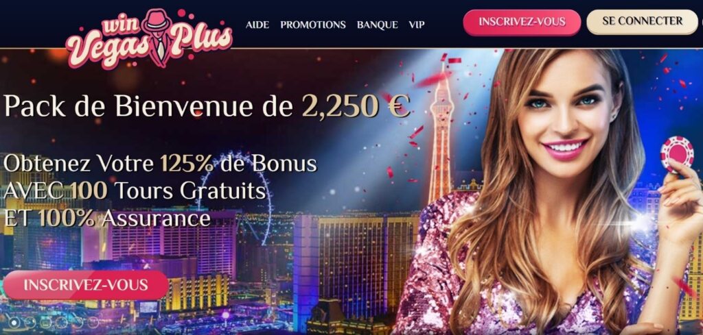 Bonus bienvenue win vegas plus