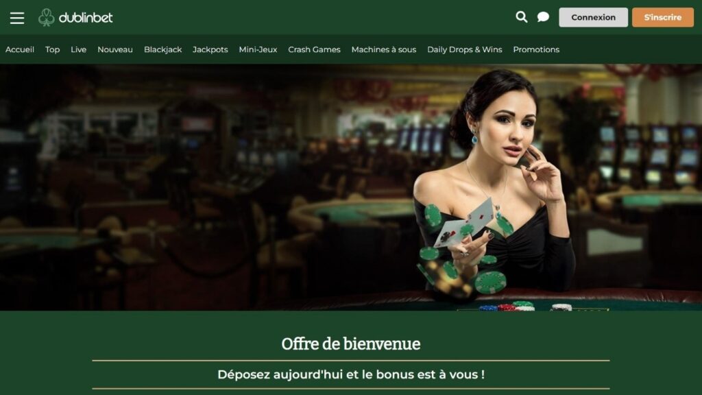 Bonus bienvenue dublinbet