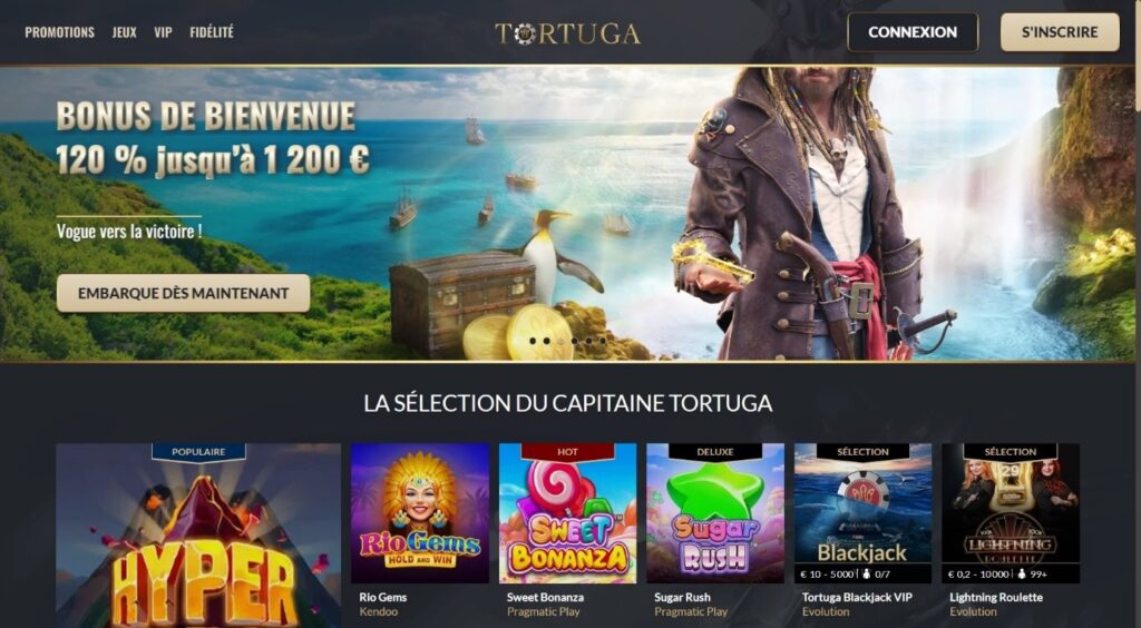 Tortuga casino Revue