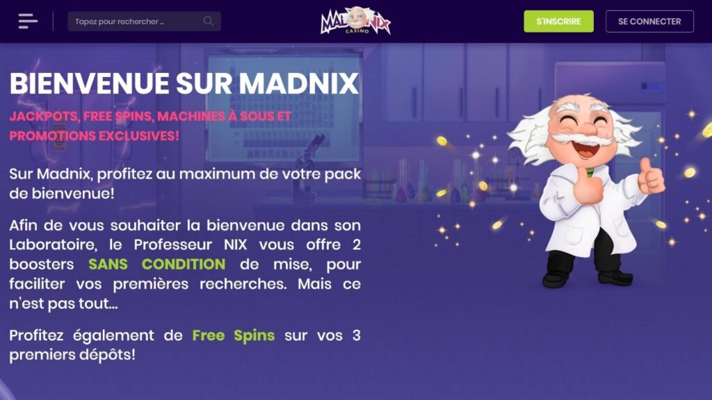 bienvenue sur madnix