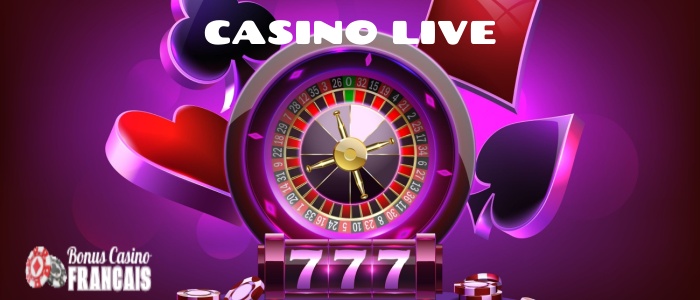Casino Live bannière