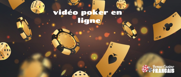vidéo poker en ligne bannière